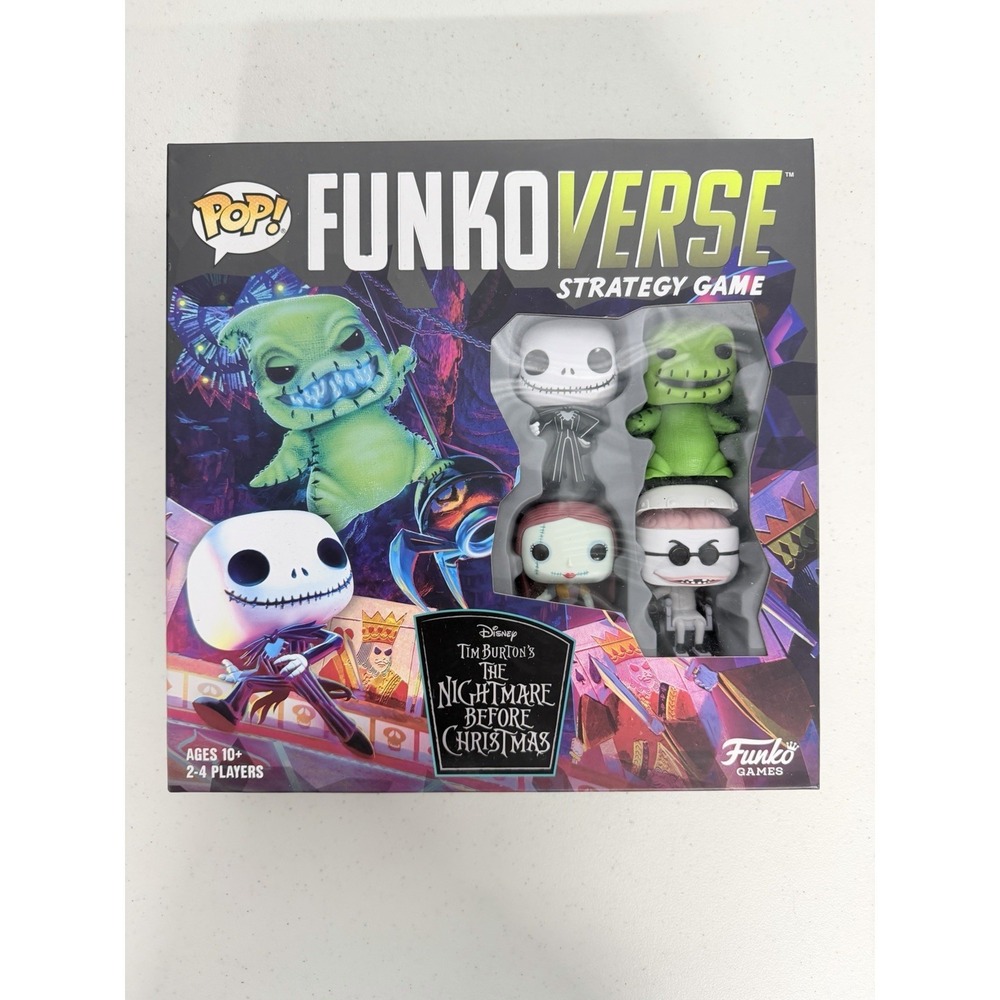 Funko Pop Funkoverse Disney Nightmare Before‎ Christmas Strategy Game Sealed 100